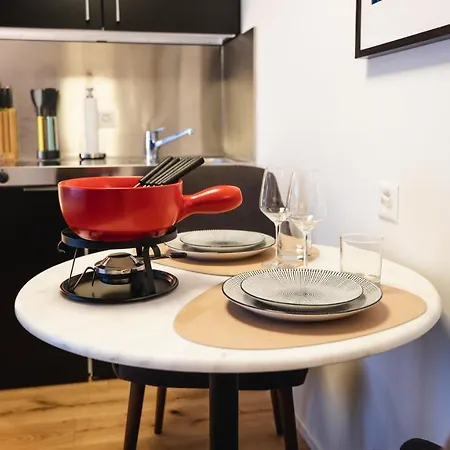 Wunderstay Alpine 403 Centric Balcony/view דאבוס