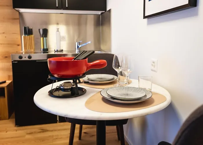 Wunderstay Alpine 403 Centric Balcony/view דאבוס